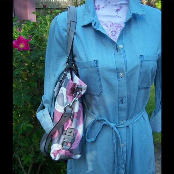 Coach Ashley Multi Gray & Pink - Picture 1 of 8